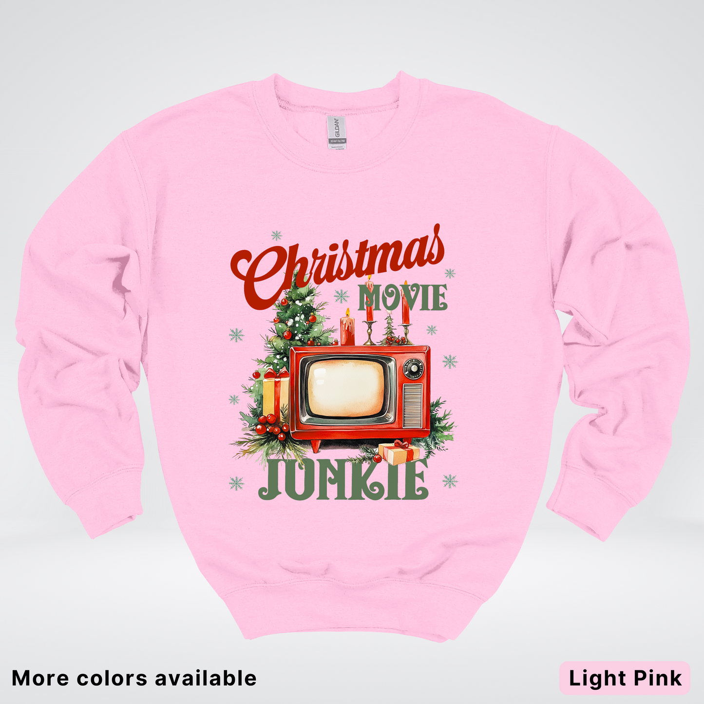 Vintage Christmas Movie Lover - Crewneck