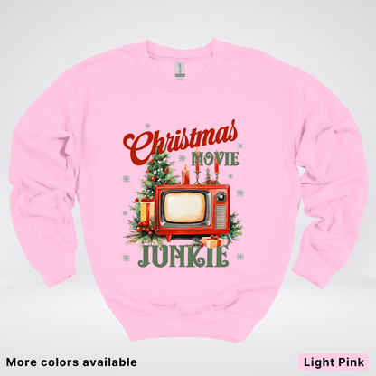 Vintage Christmas Movie Lover - Crewneck