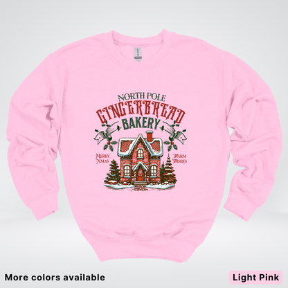 Vintage Gingerbread Bakery - Crewneck