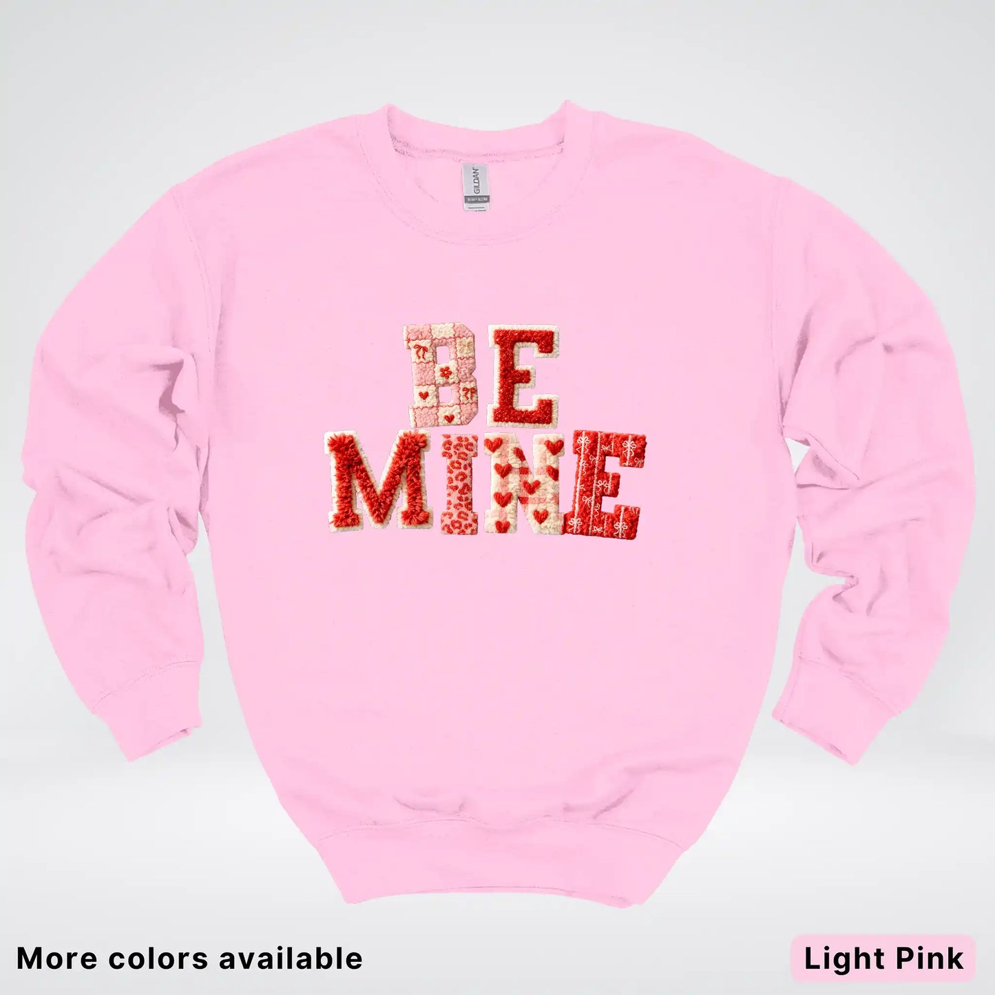 Be Mine Hook Yard Faux - Crewneck Sweatshirt
