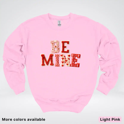 Be Mine Hook Yard Faux - Crewneck Sweatshirt