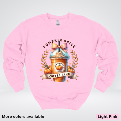 Pumpkin Spice Coffee Club - Crewneck Sweatshirts