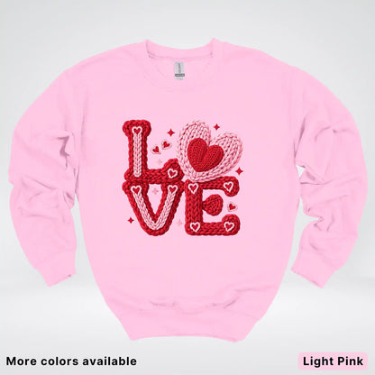 Love Hook Yard Faux - Crewneck Sweatshirt
