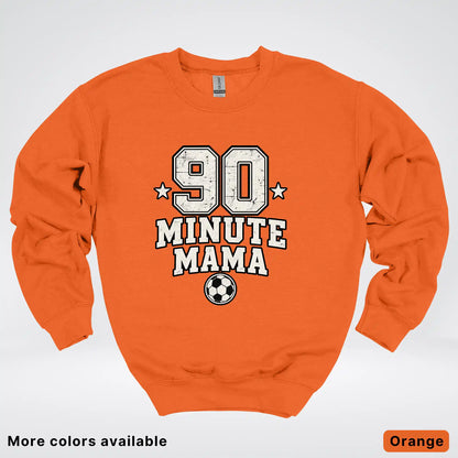 90 Minute Mama – Vintage Soccer Mom Crewneck Sweatshirt