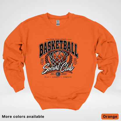 Basketball Social Club – Vintage Court Crewneck Sweatshirt