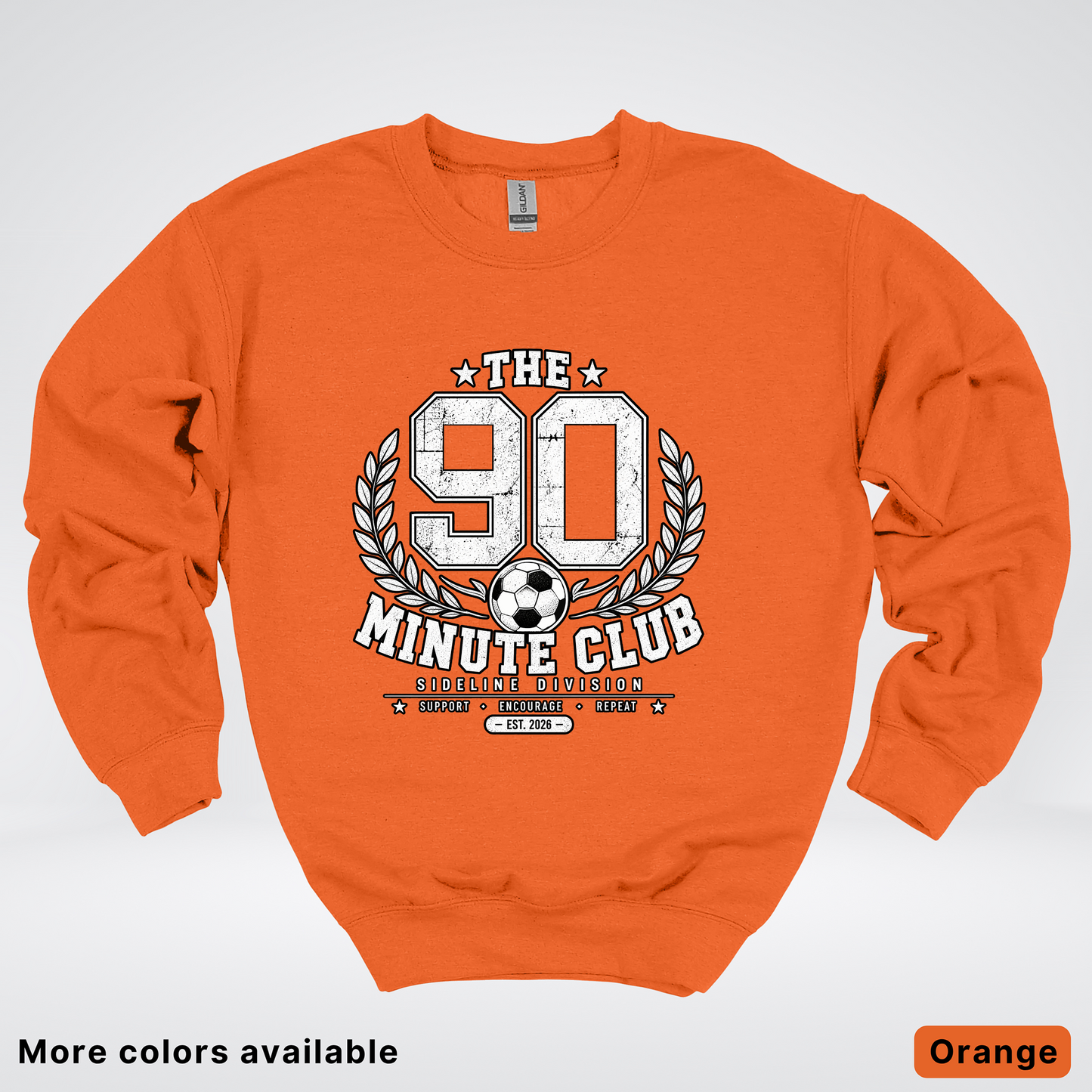 The 90 Minute Club Side Line Division Crewneck Sweatshirt