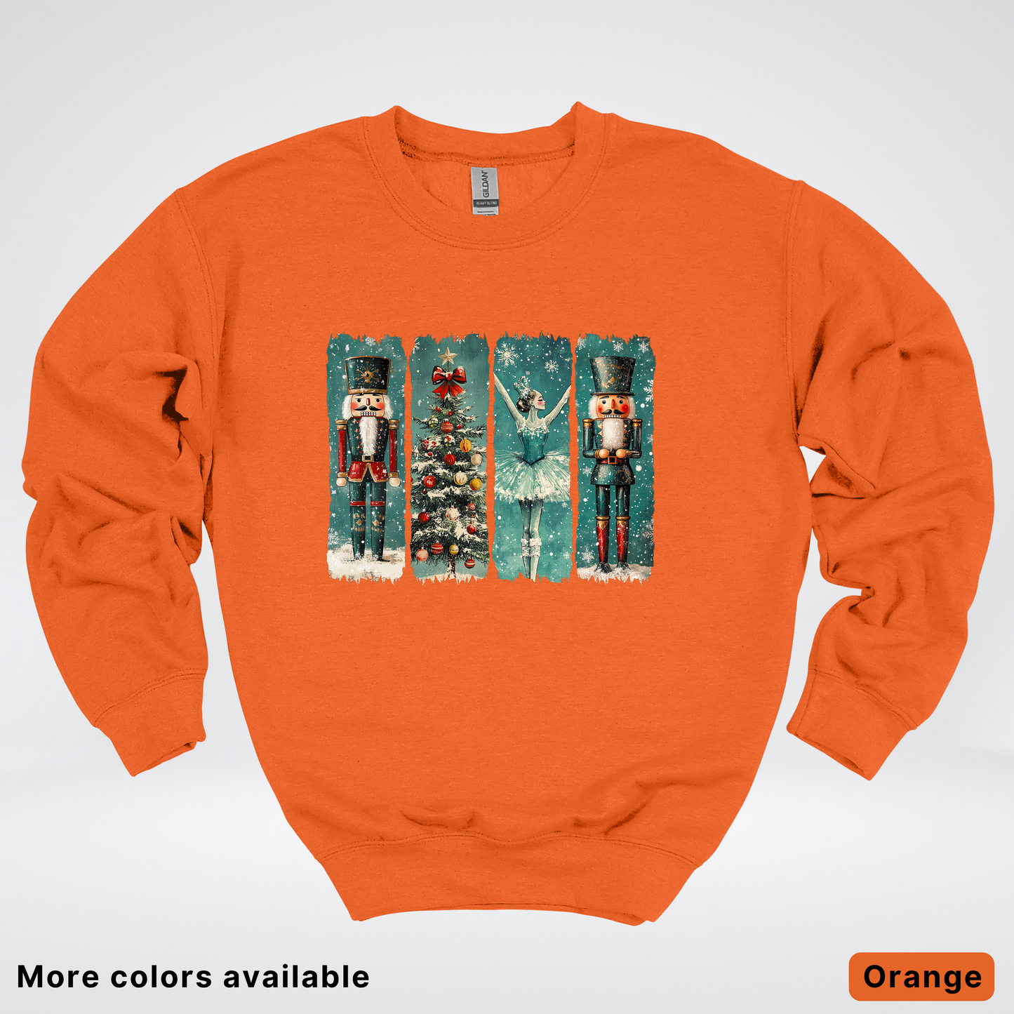 Vintage Nutcracker Ballet Panel - Crewneck