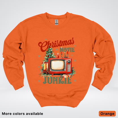 Vintage Christmas Movie Lover - Crewneck