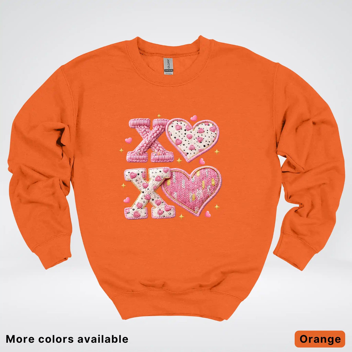 XOXO Hook Yard Faux - Crewneck Sweatshirt
