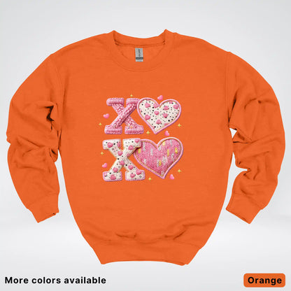 XOXO Hook Yard Faux - Crewneck Sweatshirt