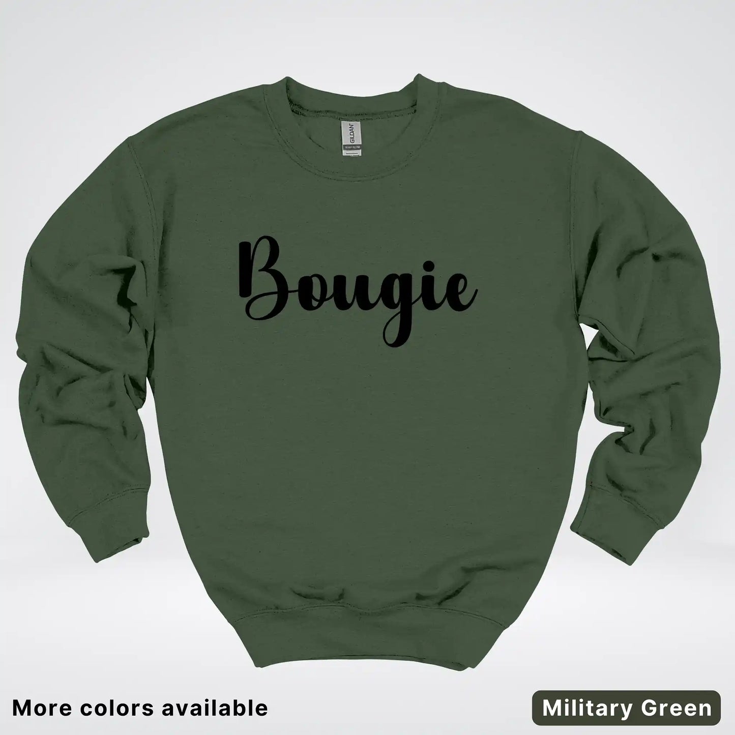 Bougie - Black Design - Crewneck Sweatshirt