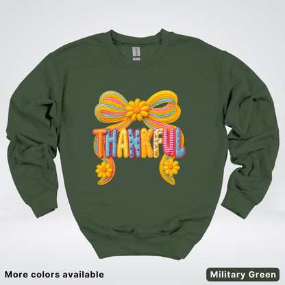 Thankful Crochet Style Fall - Sweatshirt