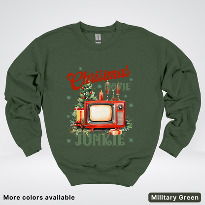 Vintage Christmas Movie Lover - Crewneck