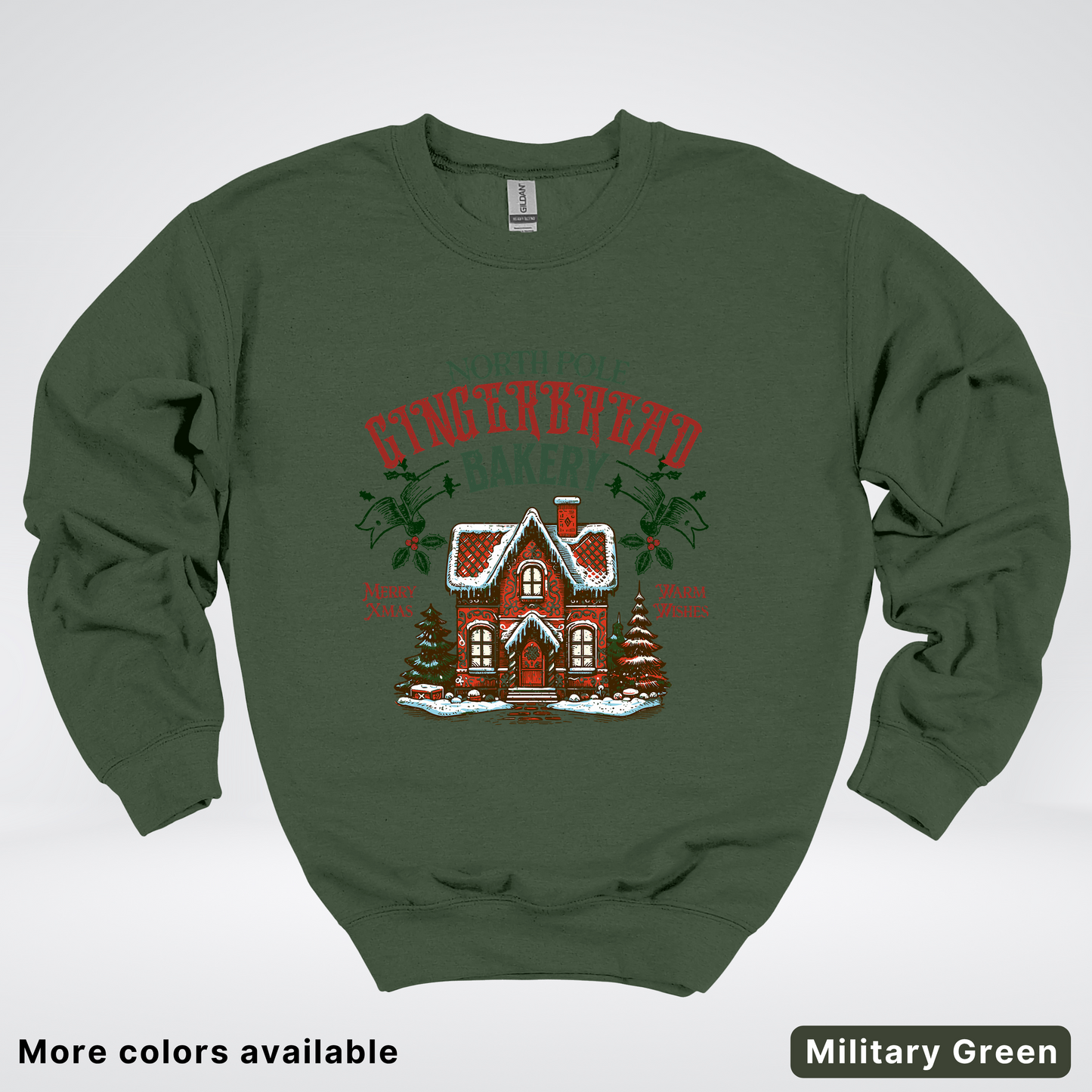 Vintage Gingerbread Bakery - Crewneck