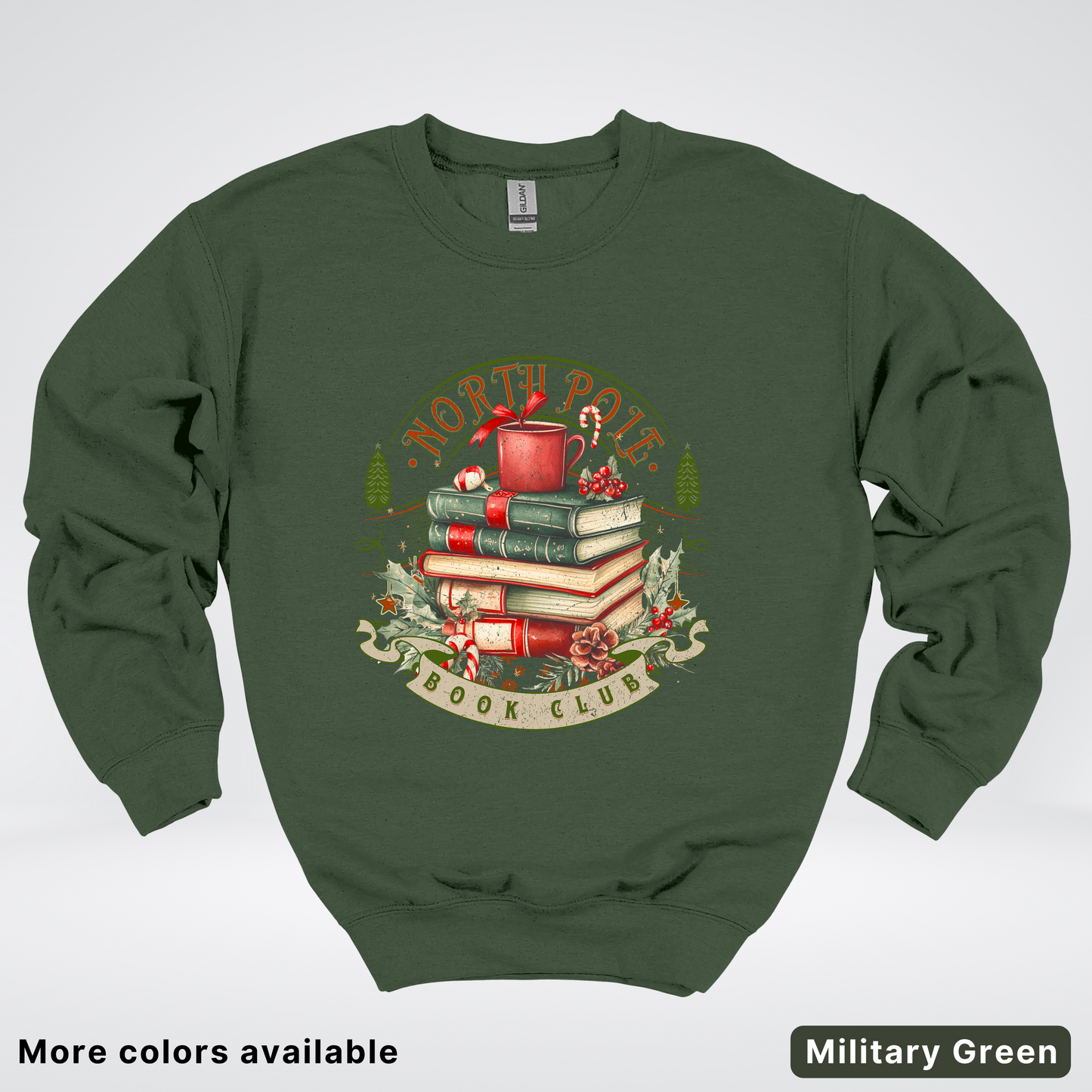 Vintage Christmas Book Club - Crewneck