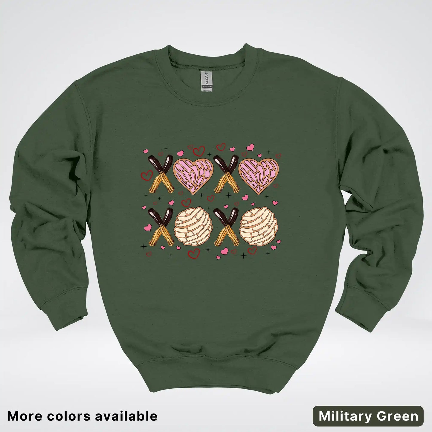 XOXO Churros & Conchas - Crewneck Sweatshirt