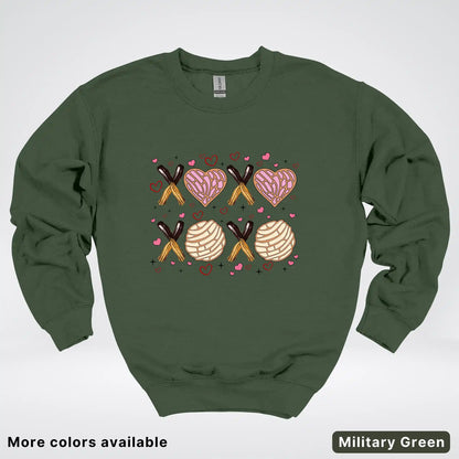 XOXO Churros & Conchas - Crewneck Sweatshirt