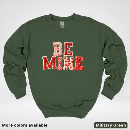 Be Mine Hook Yard Faux - Crewneck Sweatshirt