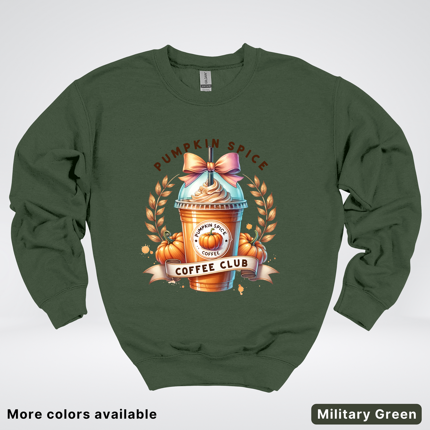 Pumpkin Spice Coffee Club - Crewneck Sweatshirts