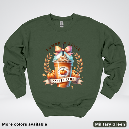 Pumpkin Spice Coffee Club - Crewneck Sweatshirts