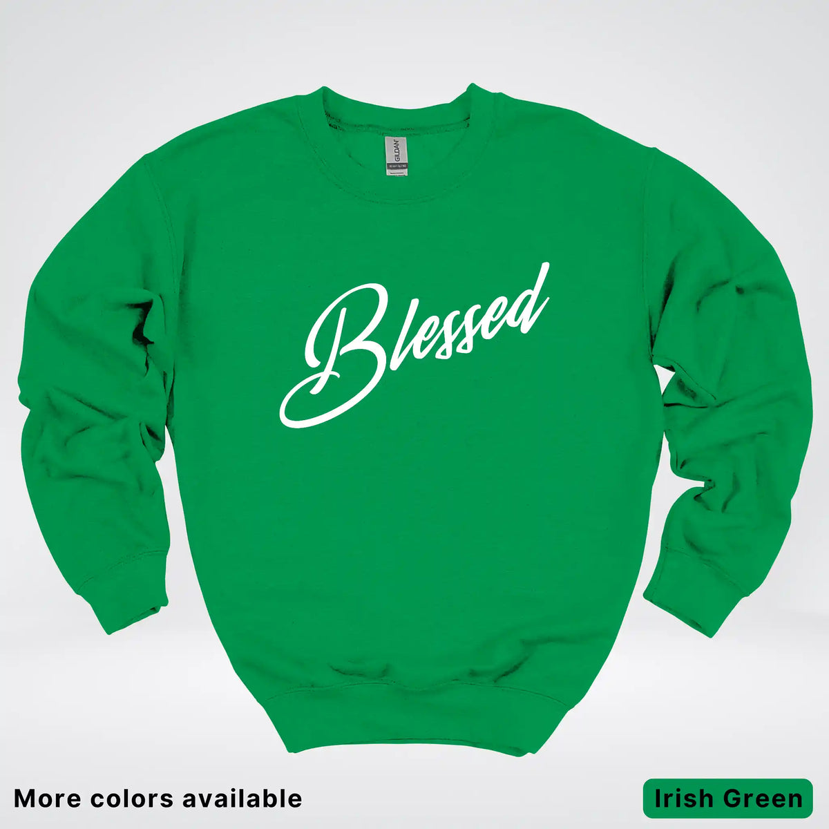 Blessed Script Crewneck Sweatshirt