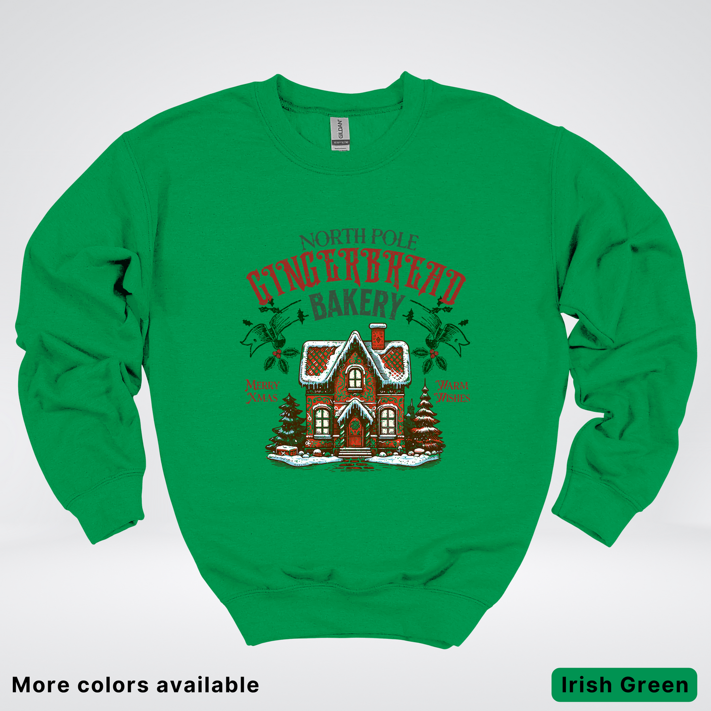Vintage Gingerbread Bakery - Crewneck
