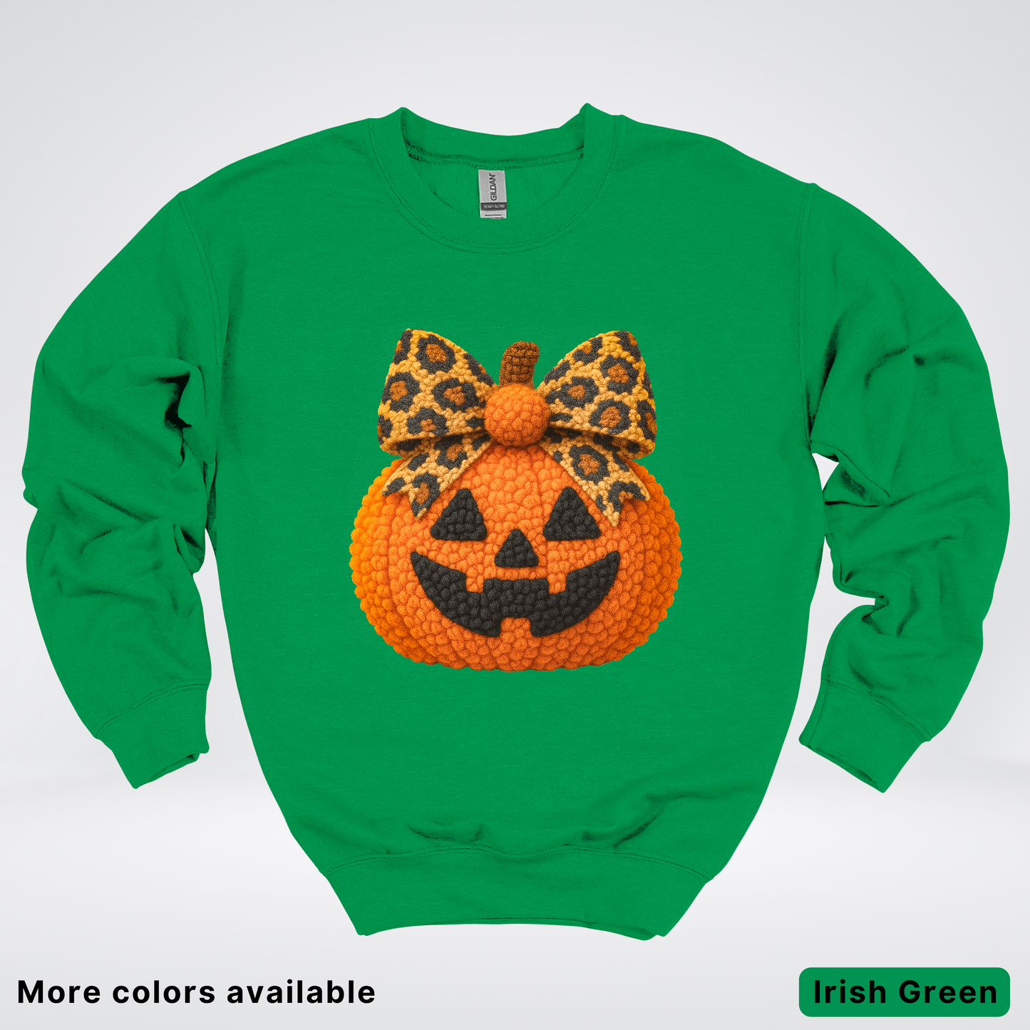 Coquette Crochet Pumpkin - Sweatshirt