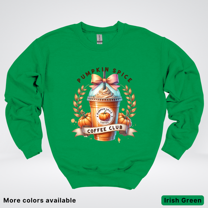 Pumpkin Spice Coffee Club - Crewneck Sweatshirts