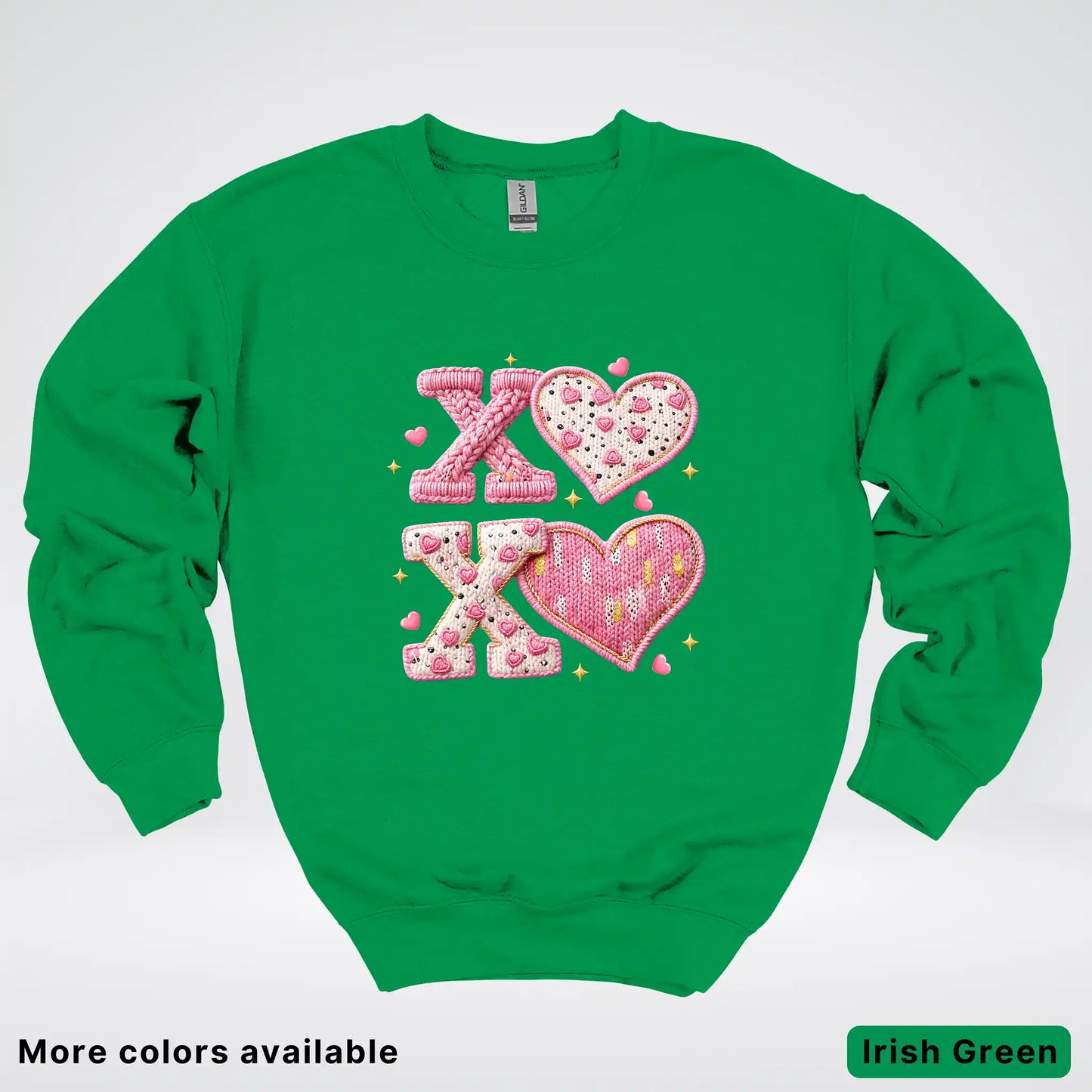 XOXO Hook Yard Faux - Crewneck Sweatshirt