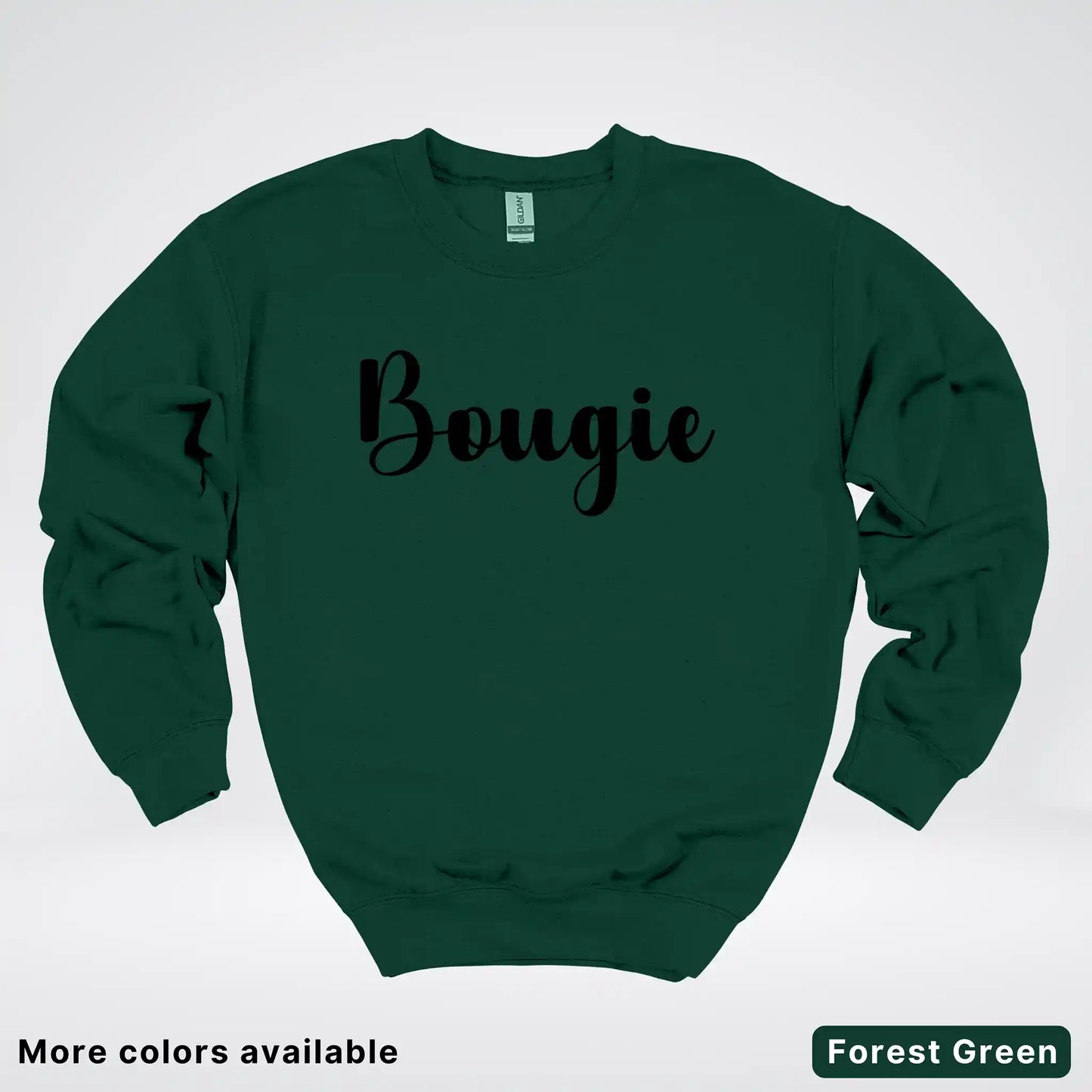 Bougie - Black Design - Crewneck Sweatshirt