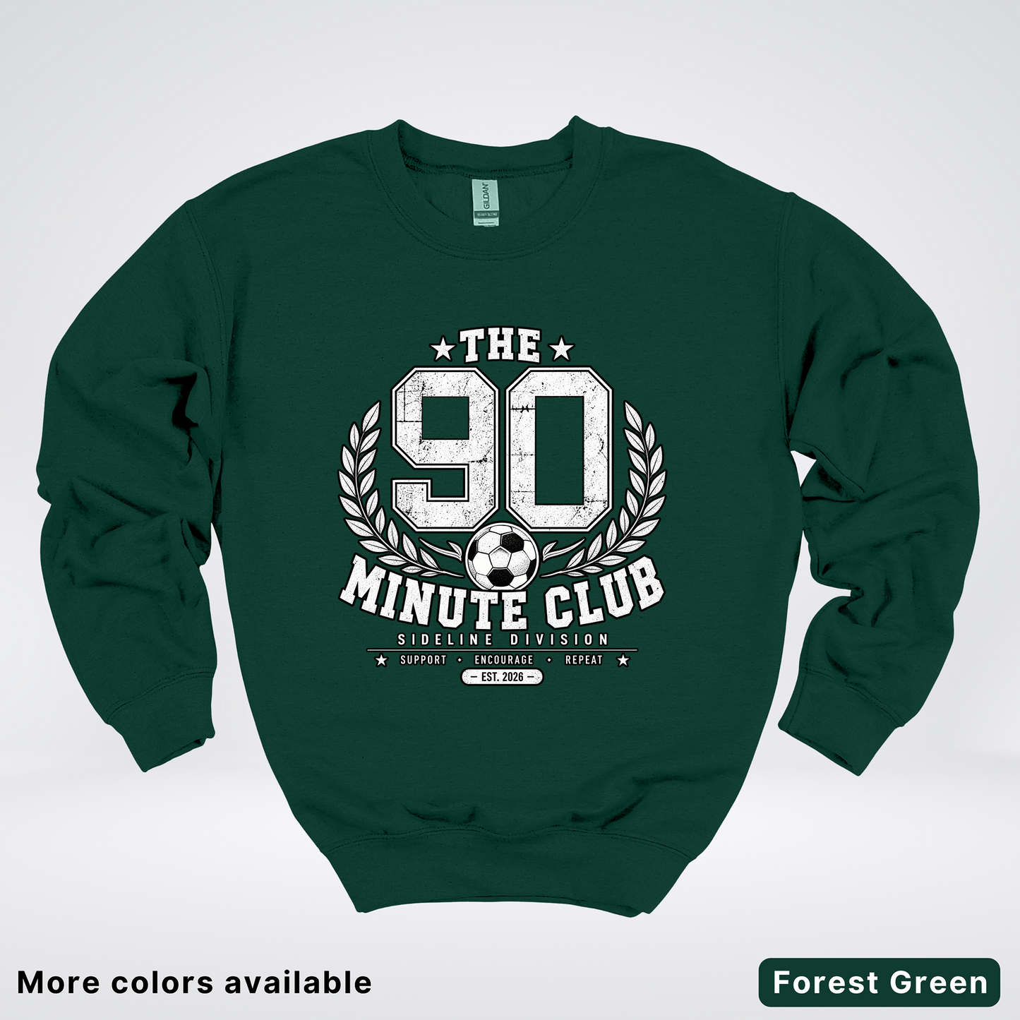 The 90 Minute Club Side Line Division Crewneck Sweatshirt