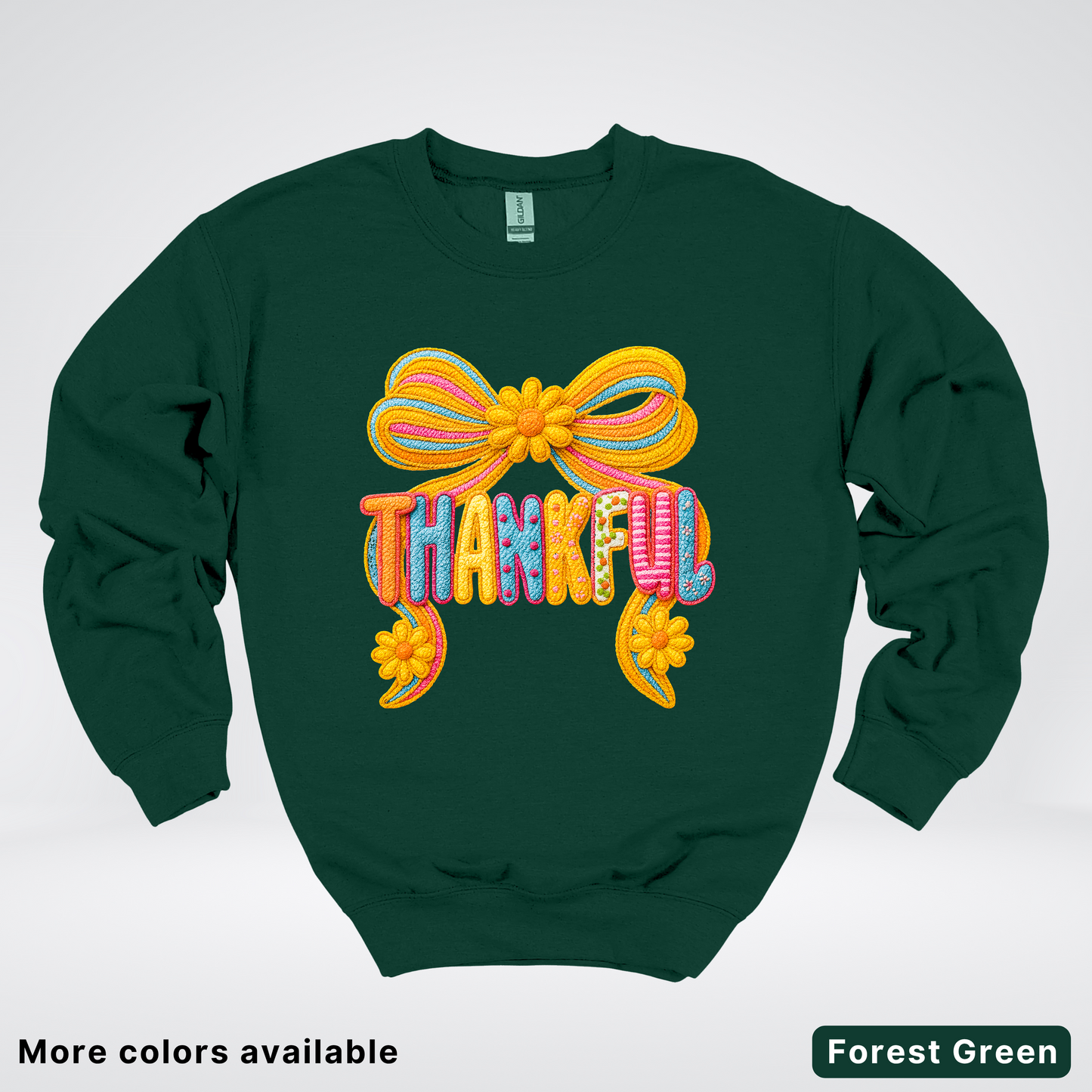 Thankful Crochet Style Fall - Sweatshirt