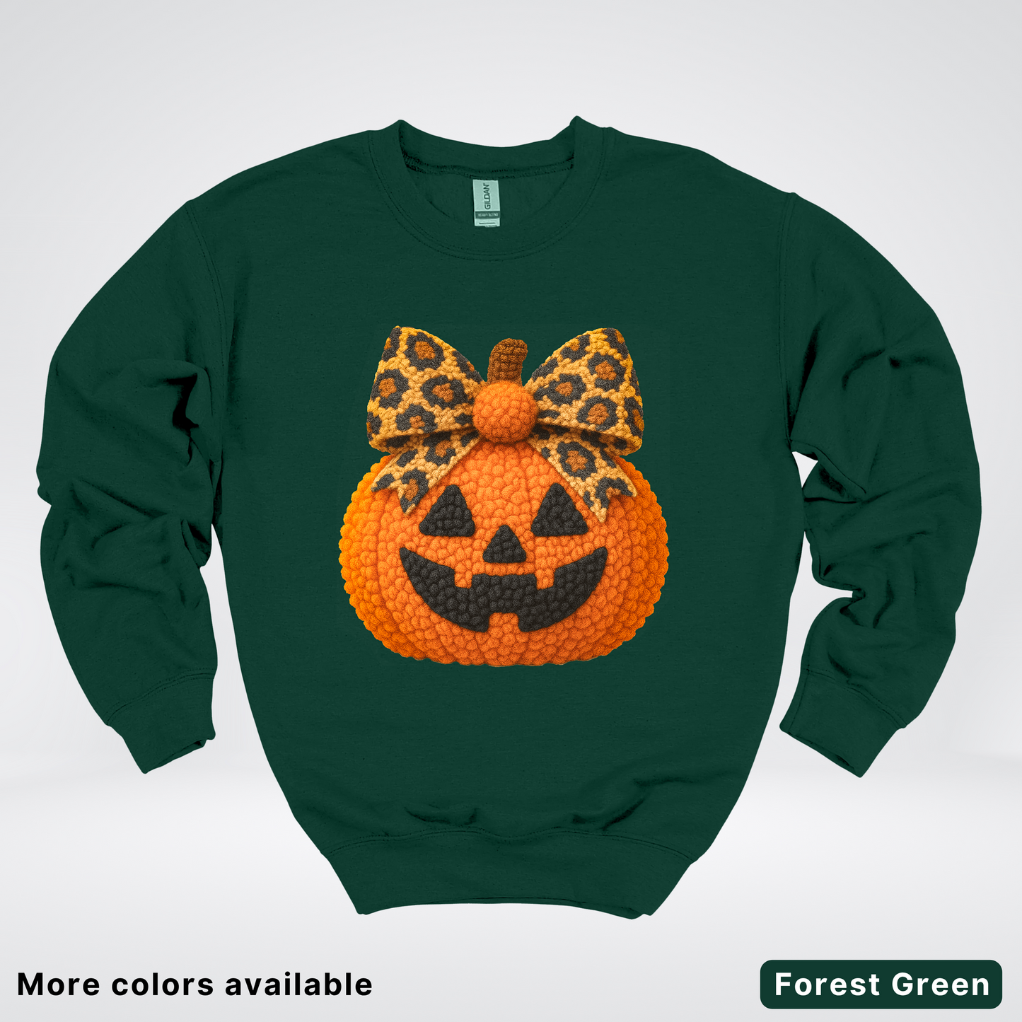 Coquette Crochet Pumpkin - Sweatshirt