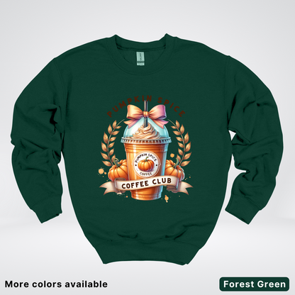 Pumpkin Spice Coffee Club - Crewneck Sweatshirts