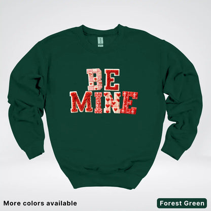Be Mine Hook Yard Faux - Crewneck Sweatshirt