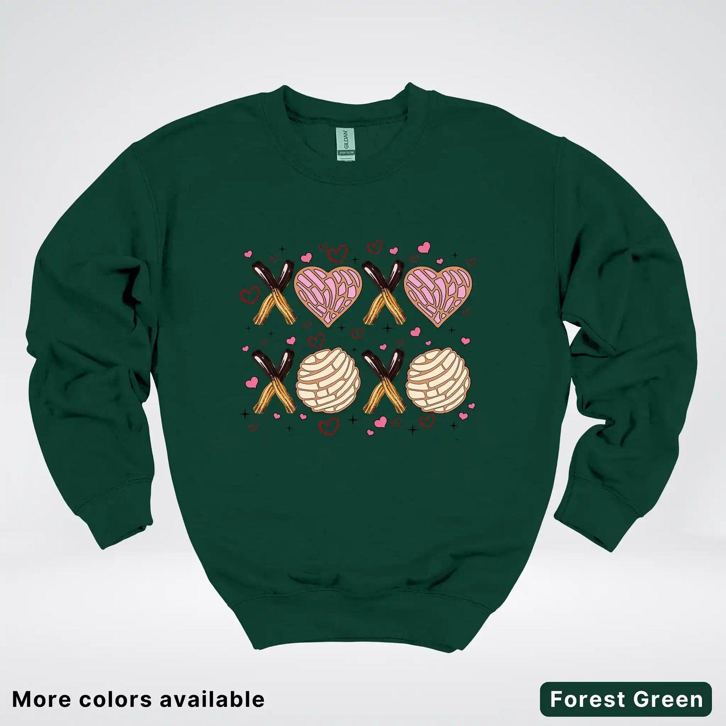 XOXO Churros & Conchas - Crewneck Sweatshirt
