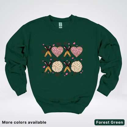 XOXO Churros & Conchas - Crewneck Sweatshirt