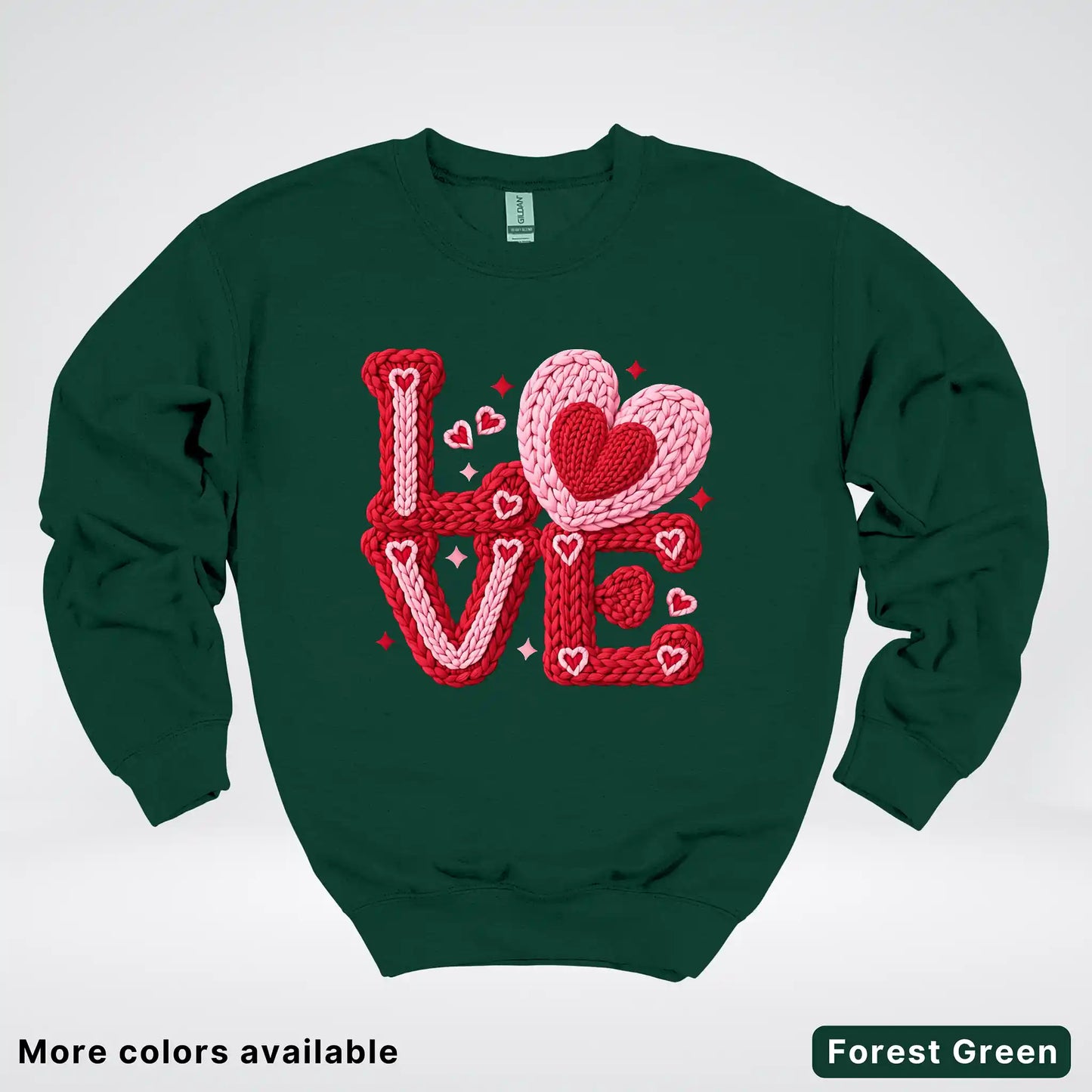 Love Hook Yard Faux - Crewneck Sweatshirt