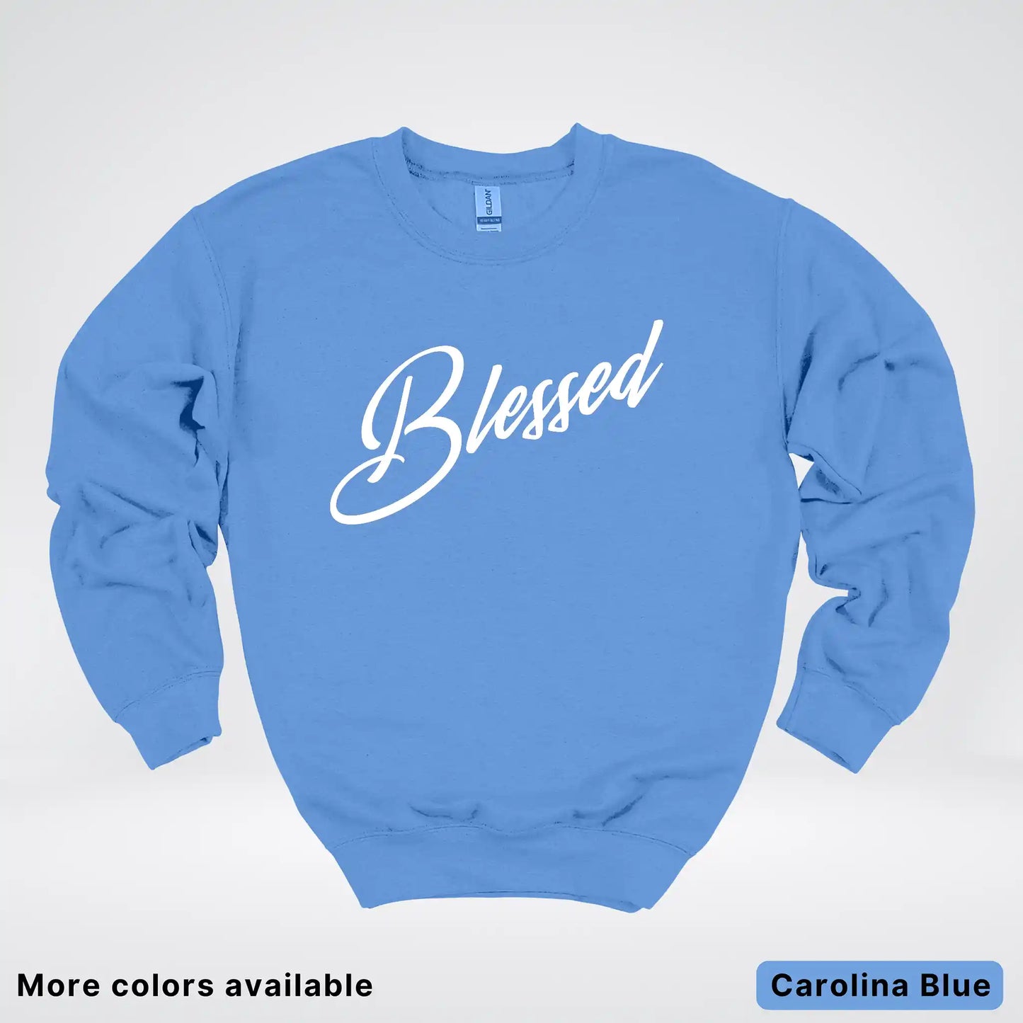 Blessed Script Crewneck Sweatshirt