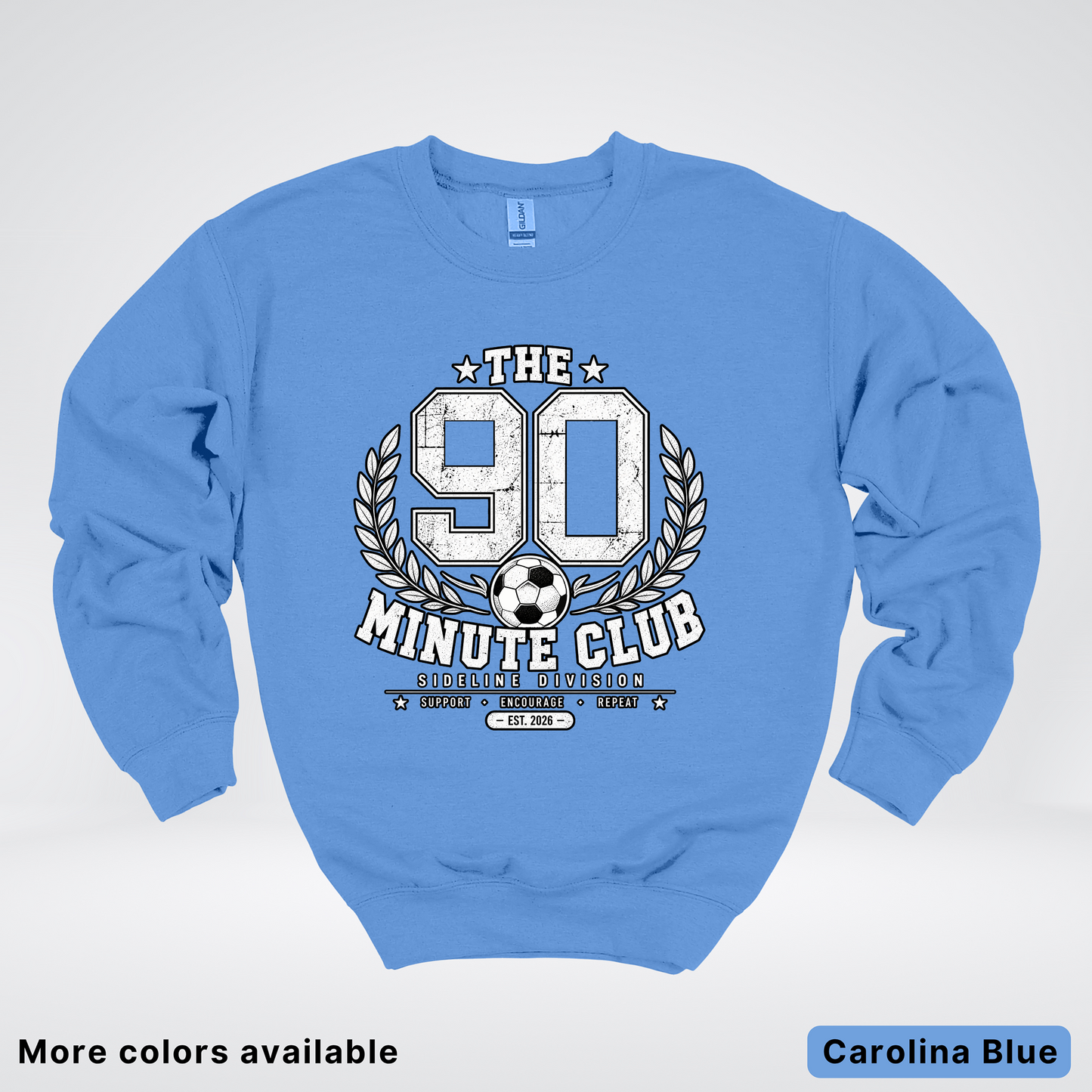 The 90 Minute Club Side Line Division Crewneck Sweatshirt