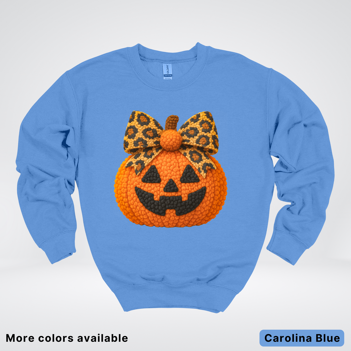 Coquette Crochet Pumpkin - Sweatshirt