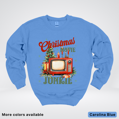 Vintage Christmas Movie Lover - Crewneck