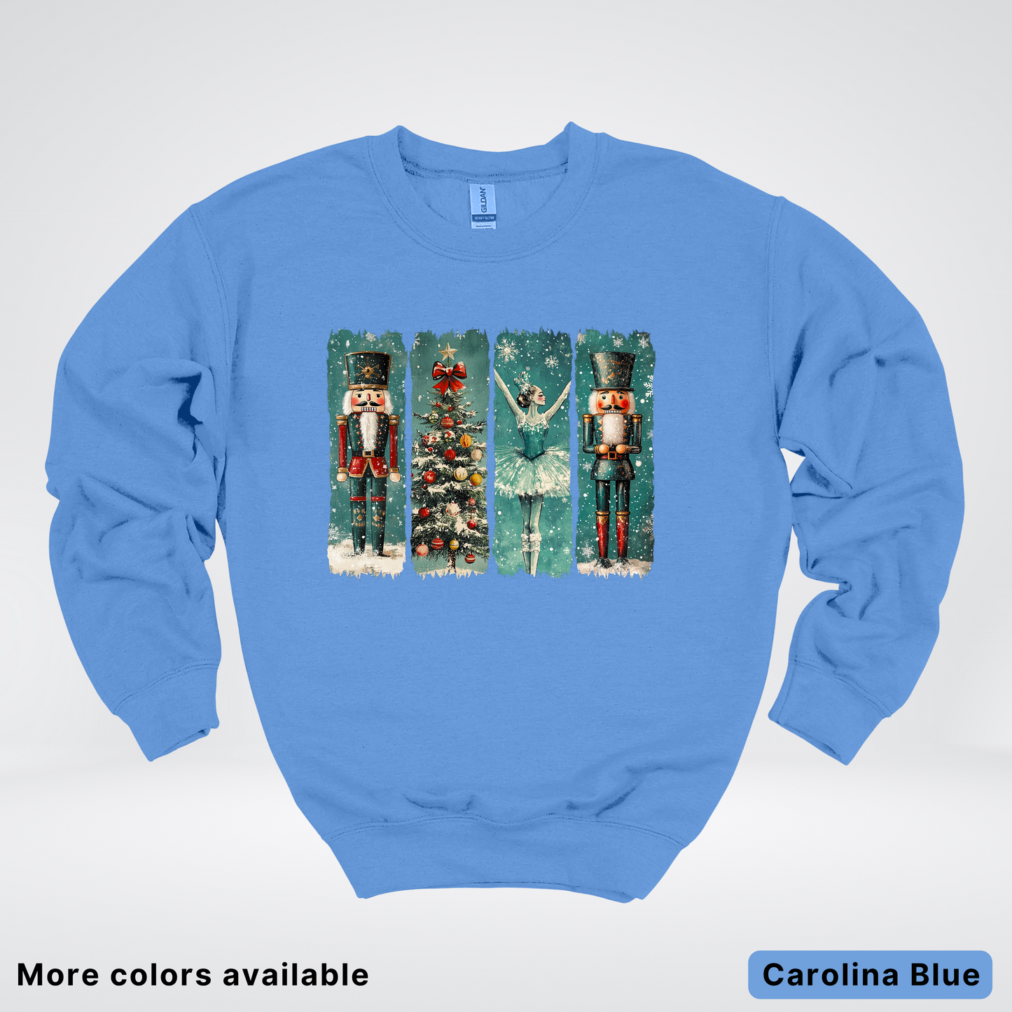 Vintage Nutcracker Ballet Panel - Crewneck