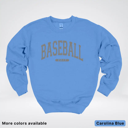Baseball 24/7 – Gray Design - Crewneck Sweatshirt