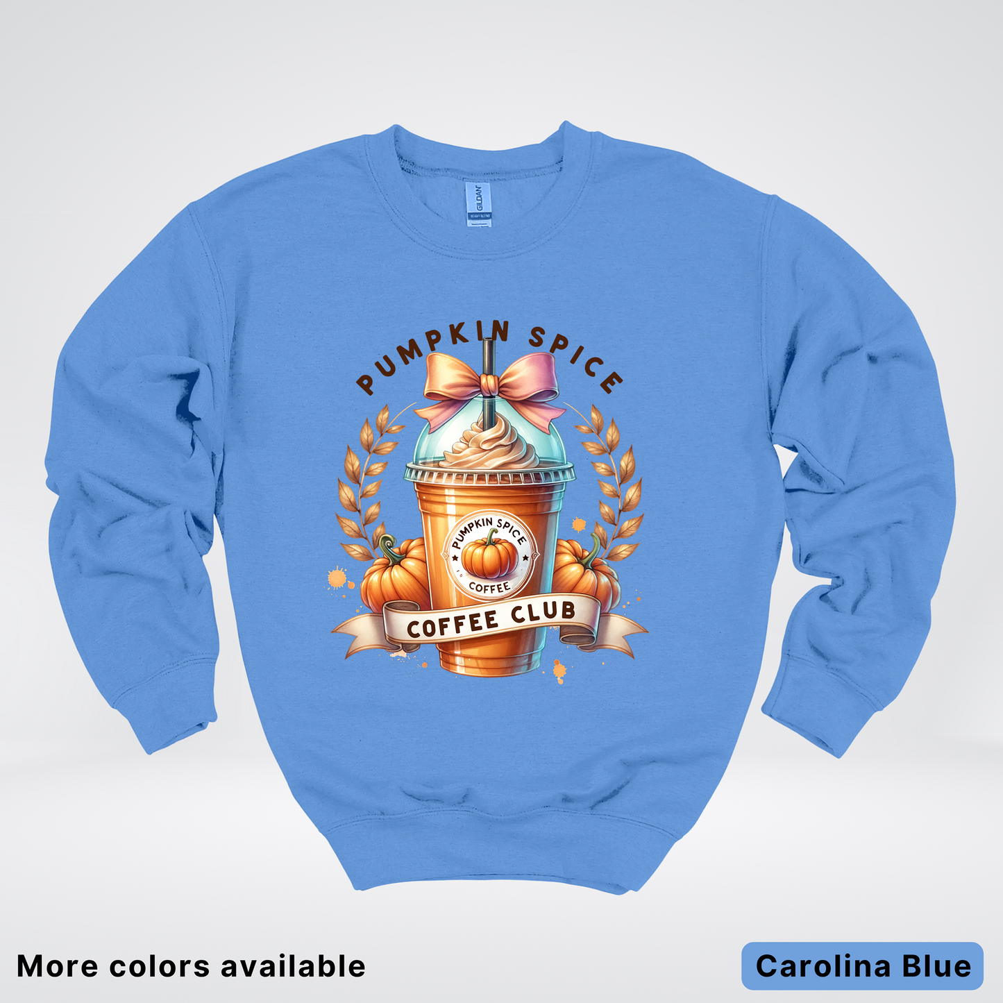 Pumpkin Spice Coffee Club - Crewneck Sweatshirts