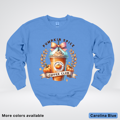 Pumpkin Spice Coffee Club - Crewneck Sweatshirts
