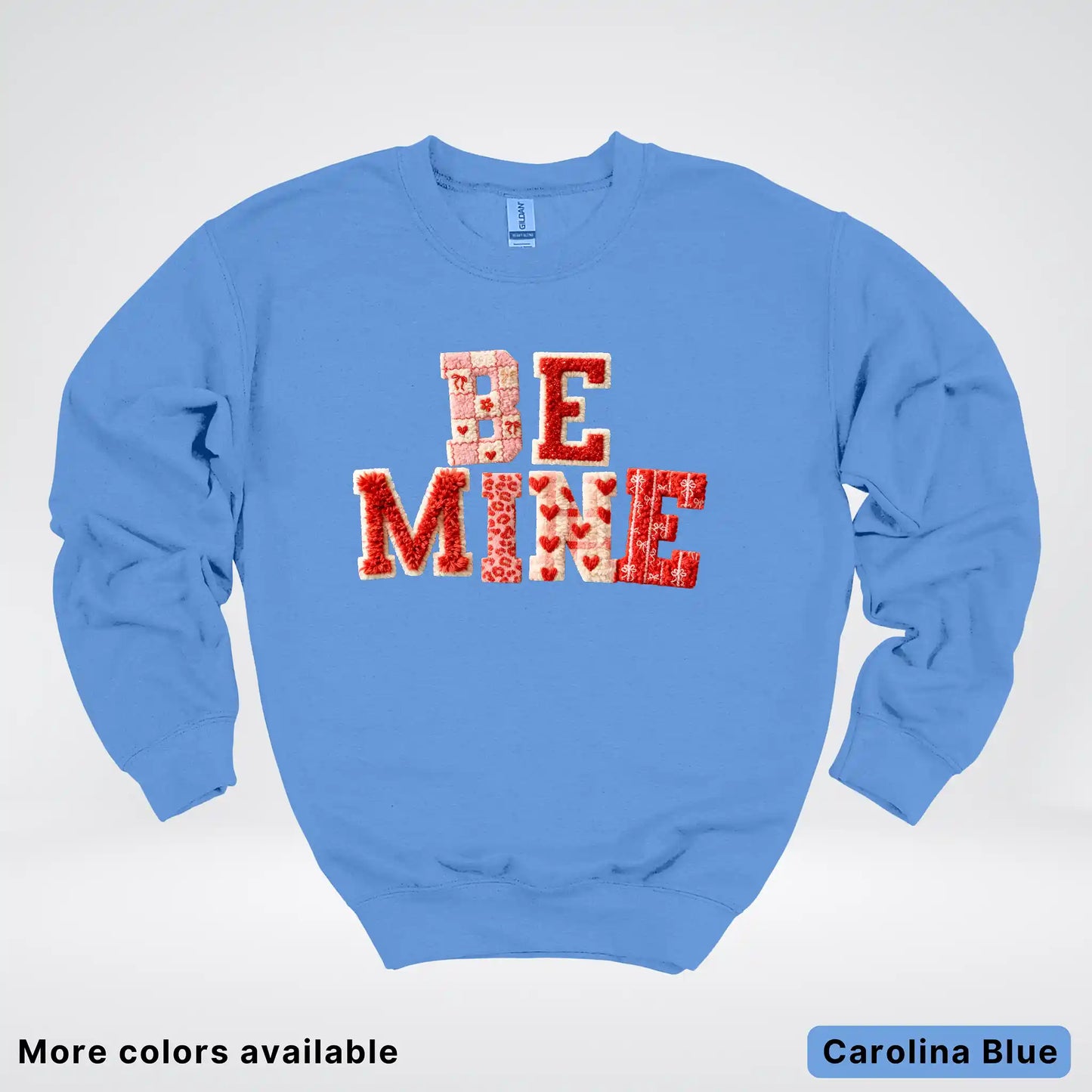Be Mine Hook Yard Faux - Crewneck Sweatshirt