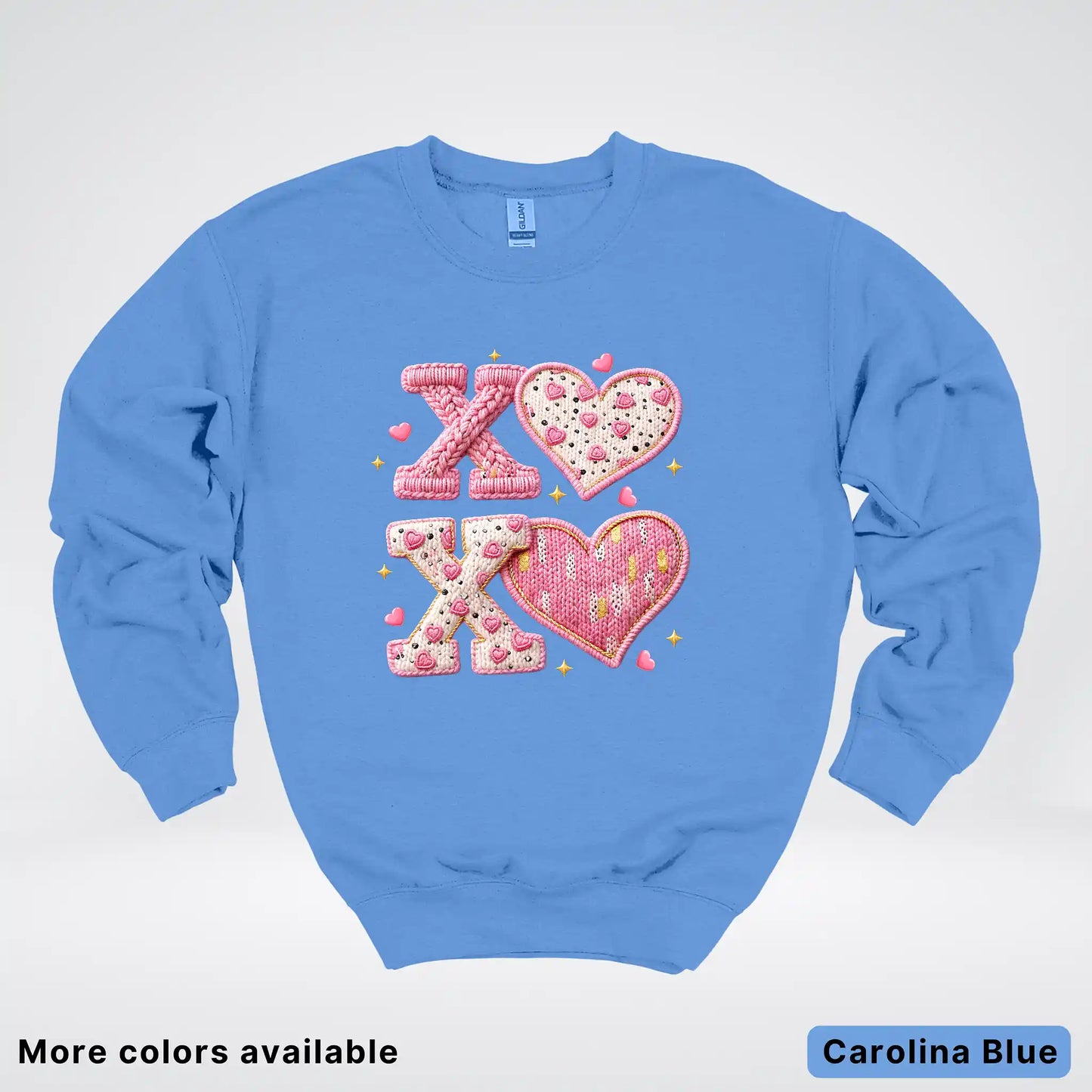 XOXO Hook Yard Faux - Crewneck Sweatshirt
