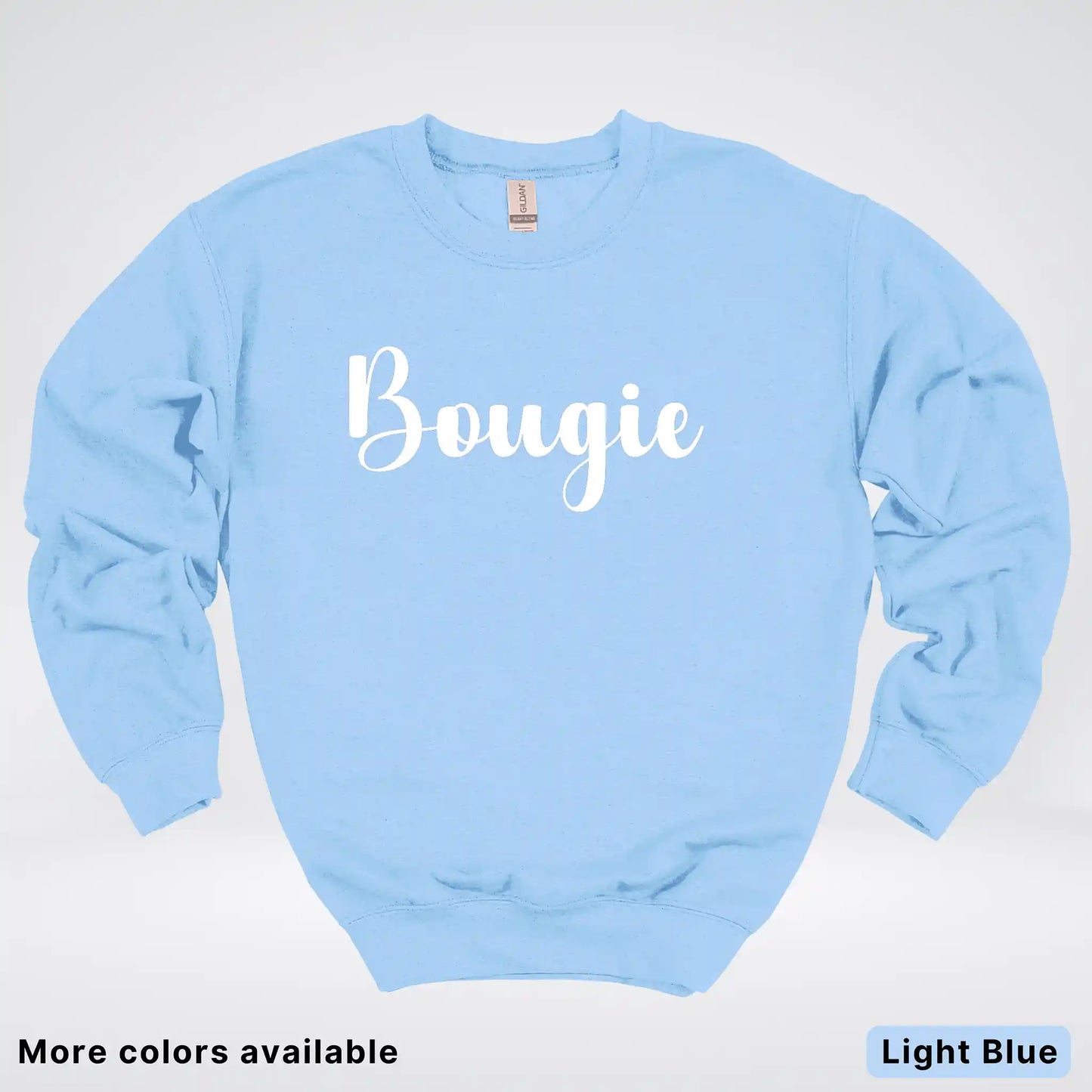 Bougie - White Design - Crewneck Sweatshirt