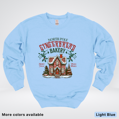 Vintage Gingerbread Bakery - Crewneck